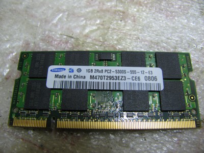 Память DDR2 Samsung 1Gb PC2-5300S-555-12-E3 продажа Харьков