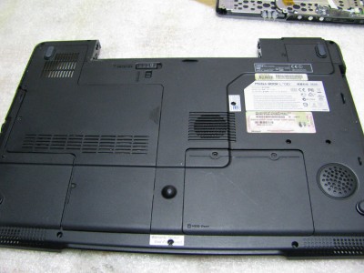 Корпус низ (корыто) на ноутбук MSI L730 (восстановленный) продажа