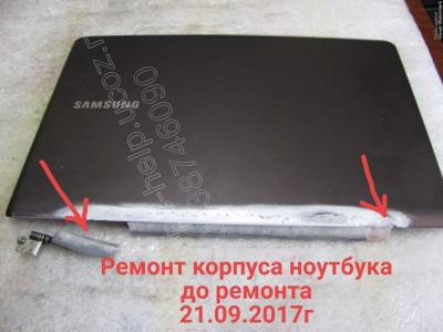 ремонт корпуса ноутбука Samsung NP530U3C